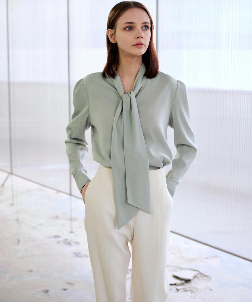5-е место [Май] Блузка с бантом May Tie Blouse