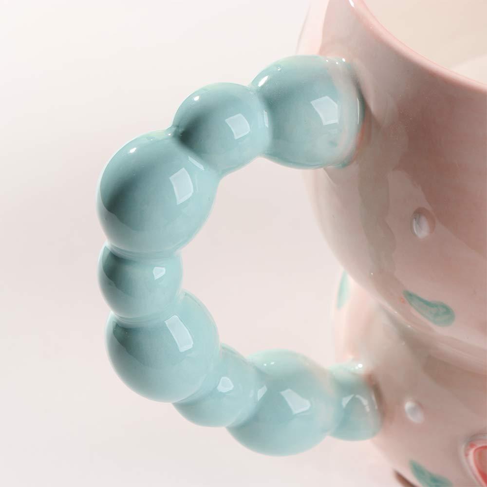 Милая керамическая чашка для завтрака, форма тыквы, кофейная кружка, оригинальная чашка для воды, праздничный подарок