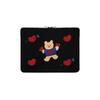 AIRASI Cute Character Laptop Pouch Handle Bear Laptop Bag, 19 Love Bear Saying Bag