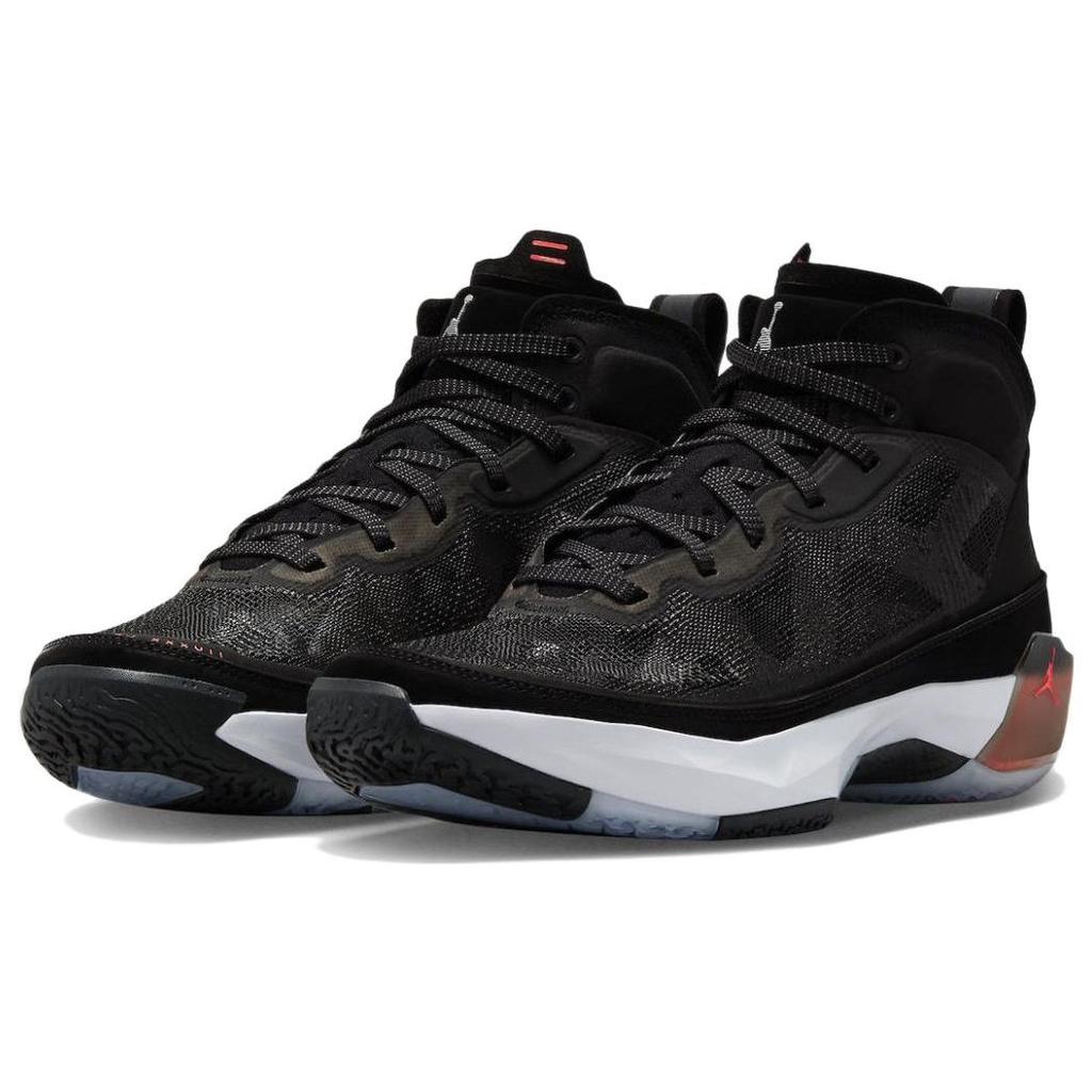 Air Jordan 37 Black Hot Punch Men Sneakers White Multi-Color DD6958-091