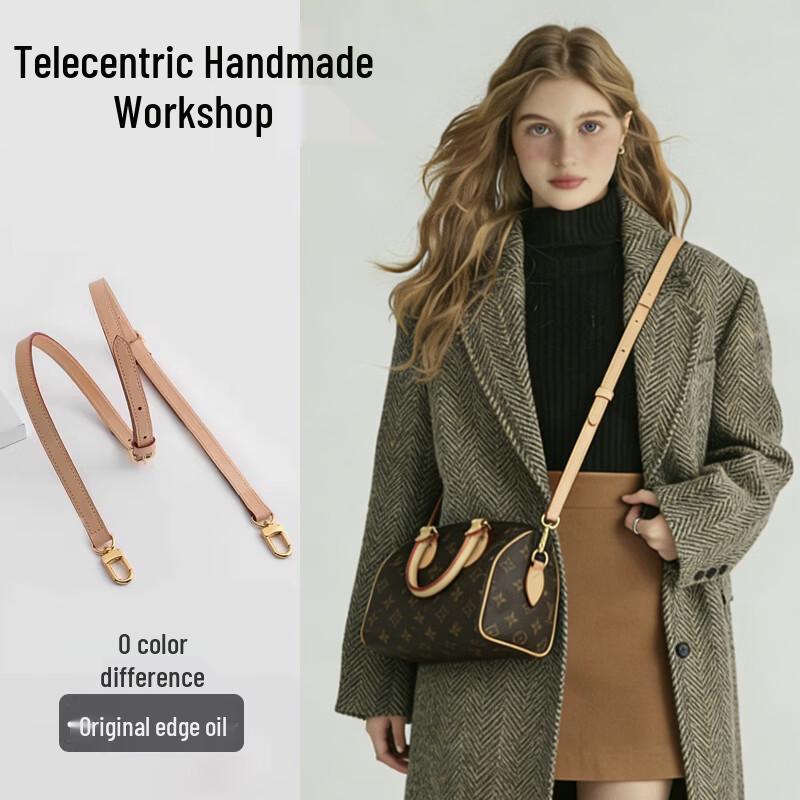 Handmade Leather Replacement Strap for LV Speedy 20/25