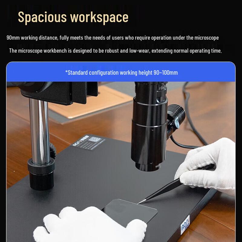 AOSVI Research-Grade PCB Industrial Electronic Microscope