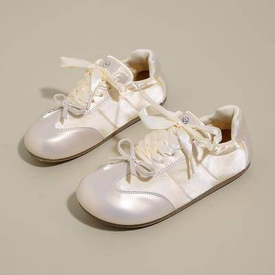 Модные корейские кроссовки для тренировок в немецком стиле 2025 года для женщин, легкая спортивная и повседневная обувь для студентов