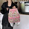 Ethnic Style Artistic Backpack, Large Capacity Leisure Versatile Flip Book Bag Trend