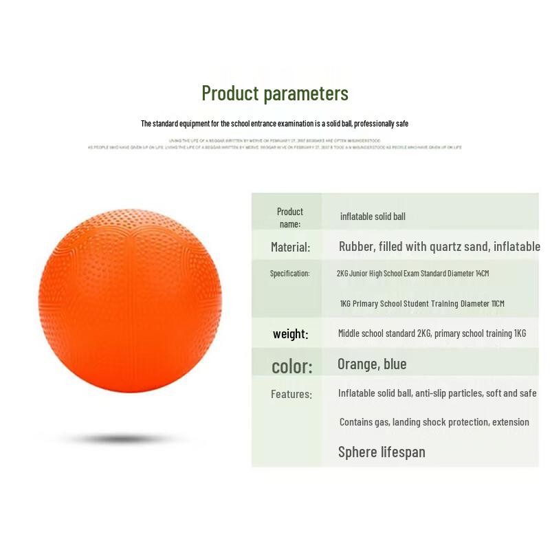 Fighter Inflatable Solid Training Ball