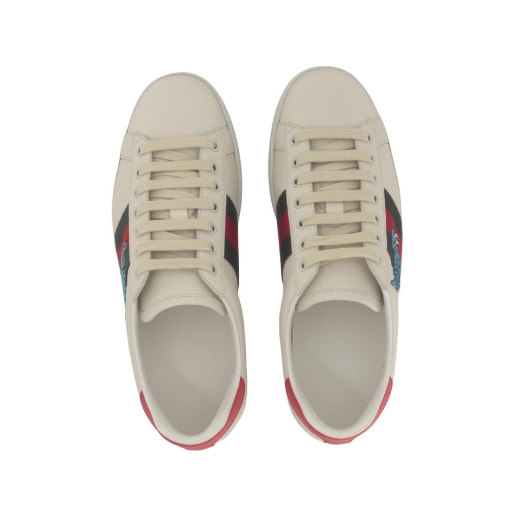 Gucci Freya Hartas x Gucci Ace 'Mythical Creature - White' 659219 1XG60 9180