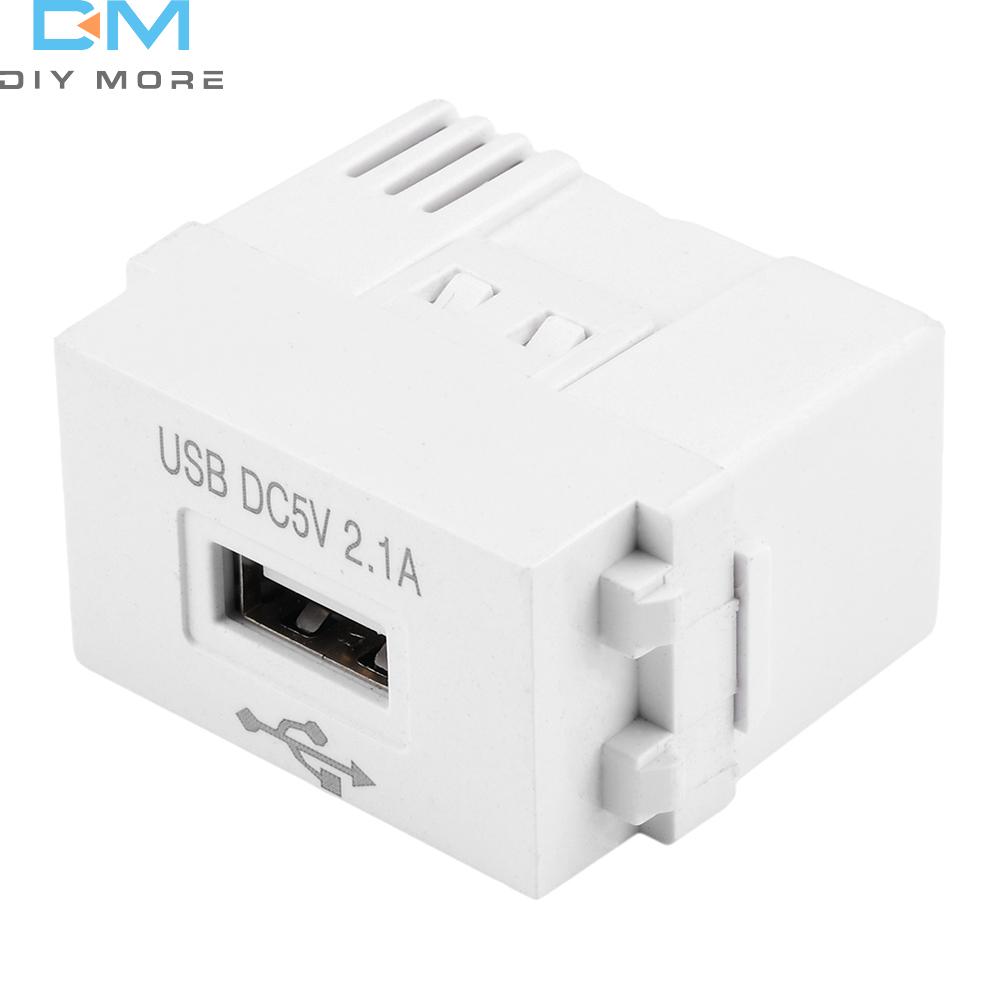 Модуль питания USB Тип 128 Розетка 220В 5В 2.1А 1А Модуль зарядки мобильного телефона Адаптер-переключатель Трансформатор Зарядная розетка питания