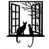 Carbon Steel Cutting Dies Window Cats Embossing Die Cut Stencils For Scrapbooking Card Making Embellishment Packaging