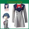 Аутентичная форма Хиро Ичиго из Darling In The Franxx, прочный костюм для вечеринок