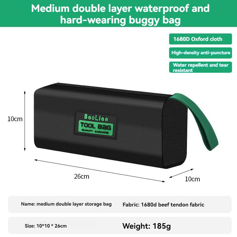 Сумка электрика, износостойкий и водонепроницаемый набор инструментов, утолщенная оксфордская портативная сумка для профессионального обслуживания, для хранения рабочих