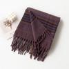 Autumn And Winter Square Plaid Scarf Women'S Versatile Elegant Casual Style Cold-Proof Shawl Fashionable Commuter Warm Neck Scarf