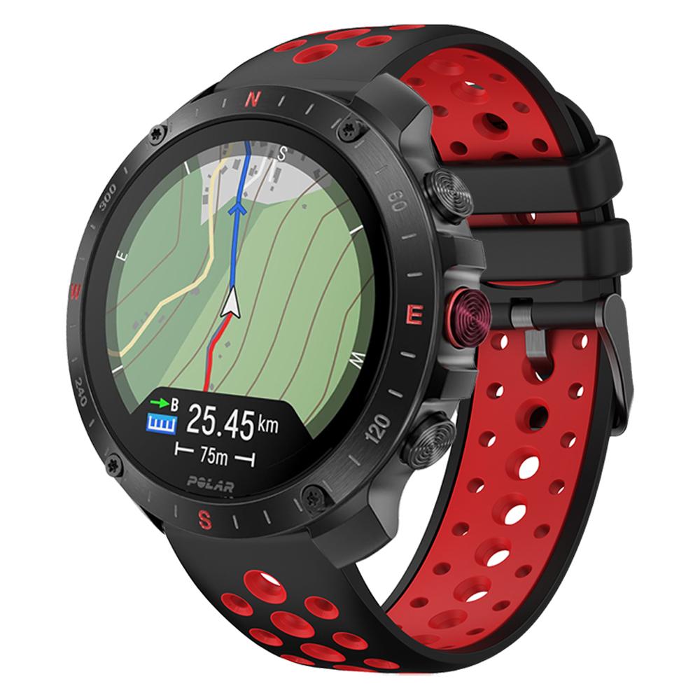 22 мм Мягкий дышащий спортивный силиконовый ремешок для часов POLAR Grit X2 Pro Titan Ремешок для Polar Vantage V3 M M2 Браслет на запястье