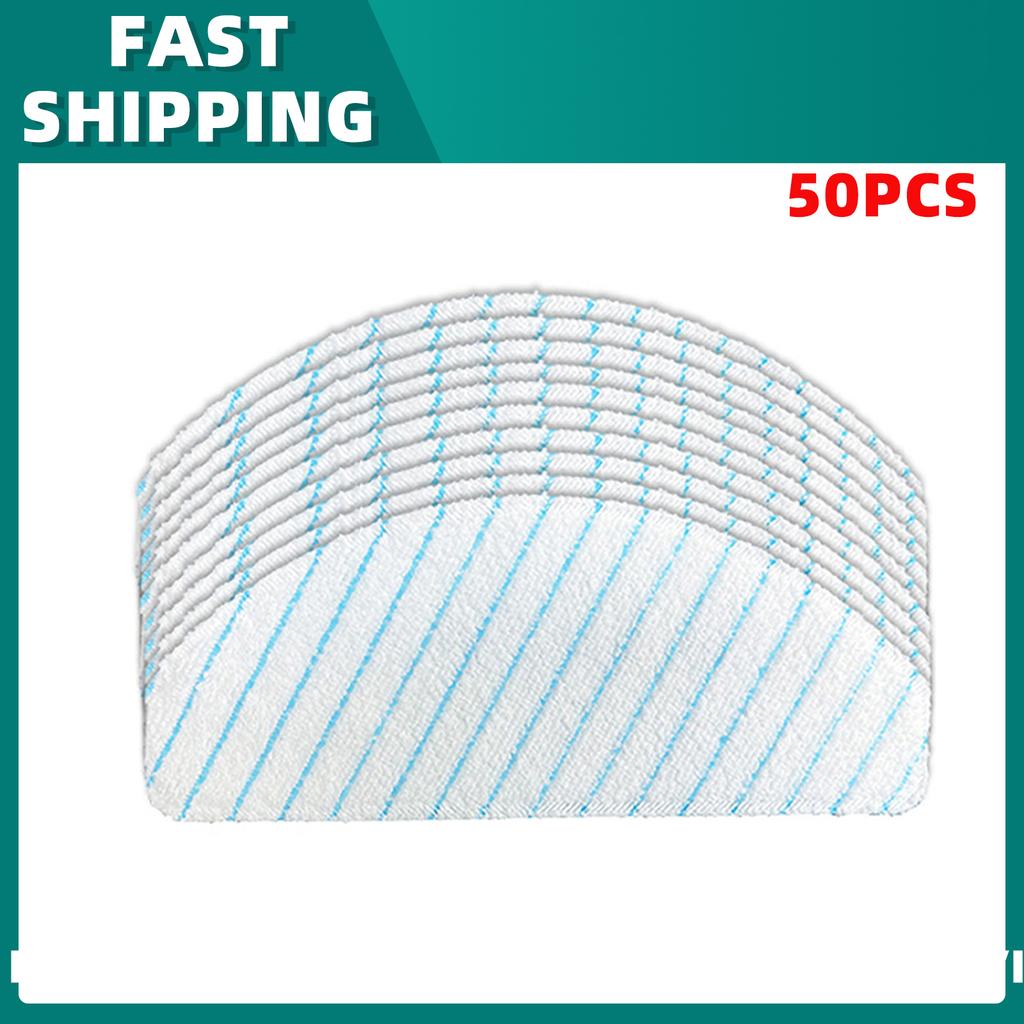 Compatible for Ecovacs Deebot Ozmo T8 T8+/ T8 AIVI T9 AIVI / N8 Pro/ N8 Pro+ Accessories Disposable Mop Pads Parts