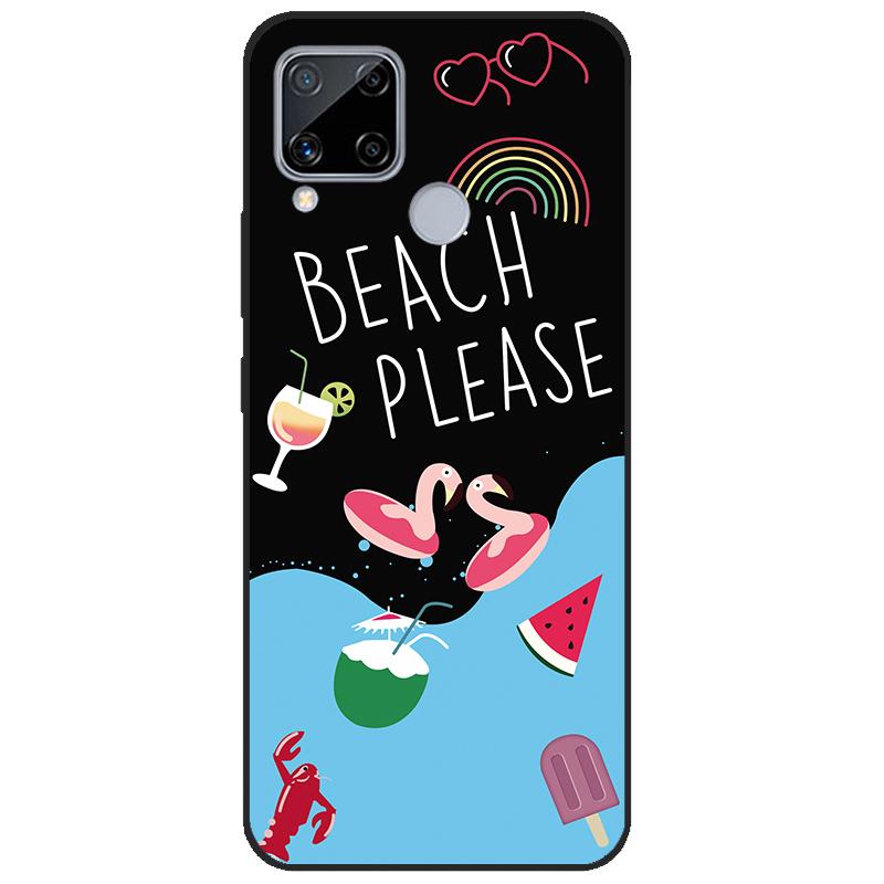 Для OPPO Realme C15 Чехол Силиконовый Мягкая Задняя Крышка Чехол для Телефона Для Realme C15 C 15 Funda Силиконовый Чехол Для Realme C15 Чехол Coque