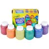 Crayola Bottle Paint 6 Color Set Easy To Remove with Water Glitter 542400 Genuine Product