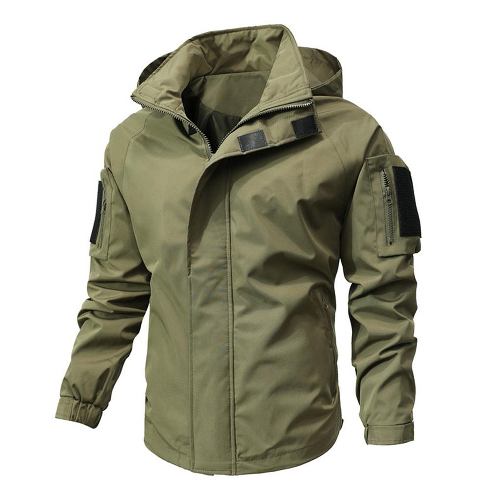 Men's Mountaineering Suit Fast Drying Windbreaker Outdoor Sportswear Jacket Coat