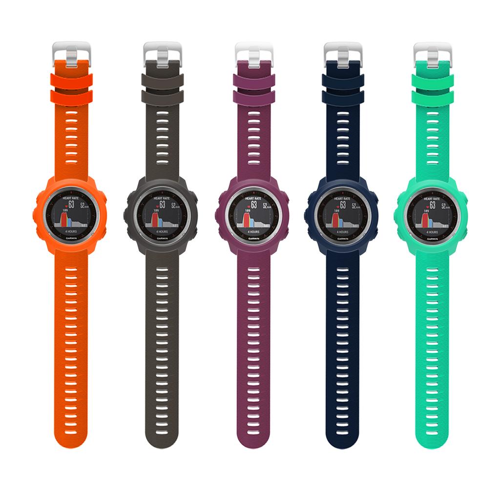 Защитный чехол из ТПУ для часов Garmin Forerunner 245 245M, защитный чехол для смарт-часов, сменный корпус, противоударный, прозрачный