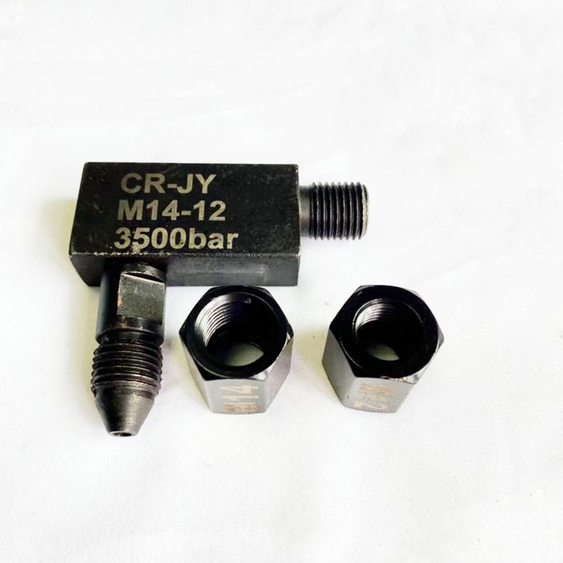 High Pressure 3000bar Diesel Tube Conversion Joint Common Rail Test Bench Pipe Connector Part Connect Joint to Oil Hose