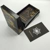 New Version Premium Quality Gold Foil Tarot Divination Oracle Cards With Colorful Illustrated Manual and Megnetic Box