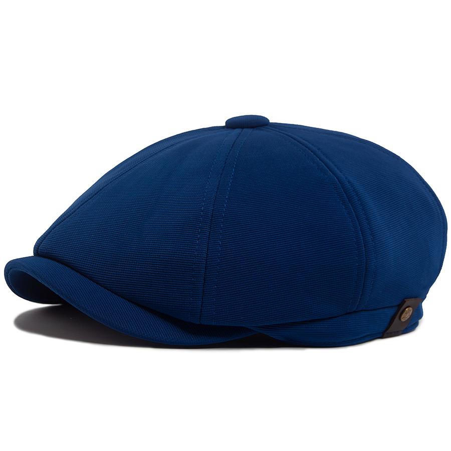 Берет Мужской и Женский Весна Осень Однотонный Лоскутный Винтажный Кепка Газетчика Женская Повседневная Ретро Шляпа Унисекс Эластичный Обхват Головы