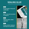 Герметик для бетона 500 мл Водонепроницаемый ремонтный герметик Быстросохнущий Сильный клей Предотвратитель протечек для кухни ванной комнаты гаража