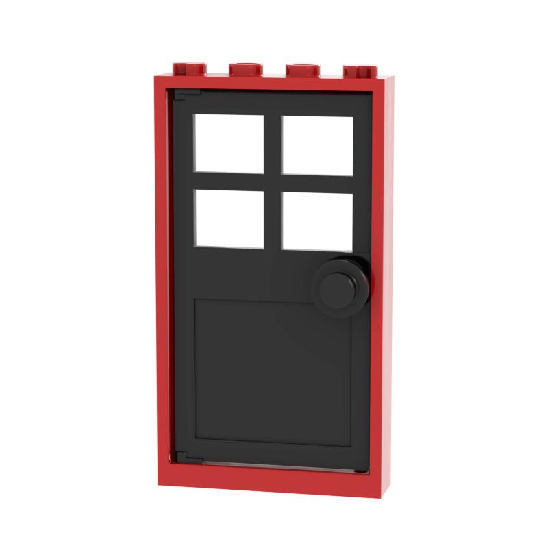 Дверные Оконные Строительные Блоки Совместимые с Крупными Брендами Детские Игрушки 60596 60623 6141 Раннее Обучение MOC Образовательные Подарки