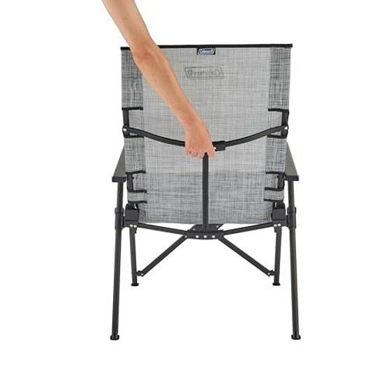 Coleman Lay Chair Mesh Reclining Folding High Back