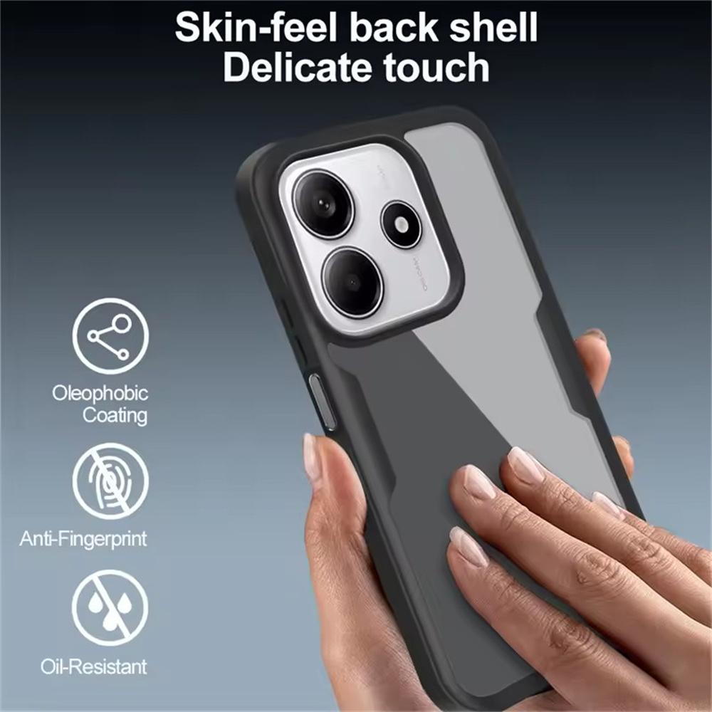 360 Full Cover Case For Xiaomi Redmi Note 14 13 12 11 10 9 Pro Plus For Redmi Note 12S 12C 13C 5G Screen Protection Phone Cover