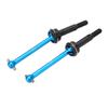 RC Rear CVD Drive Shaft Replacement High Accuracy Universal RC Metal CVD Transmission Shaft for Tamiya XV01 TC01