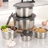 with Lid Food Storage Container Round Crisper Container Fresh Keeping Box  for Kitchen Refrigerator