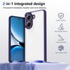 For Xiaomi Poco X7 Pro 5G Case Plating Silicone Bumper Shockproof Clear Back Cover Hard Matte Case for Xiaomi Poco X7 Pro 5G