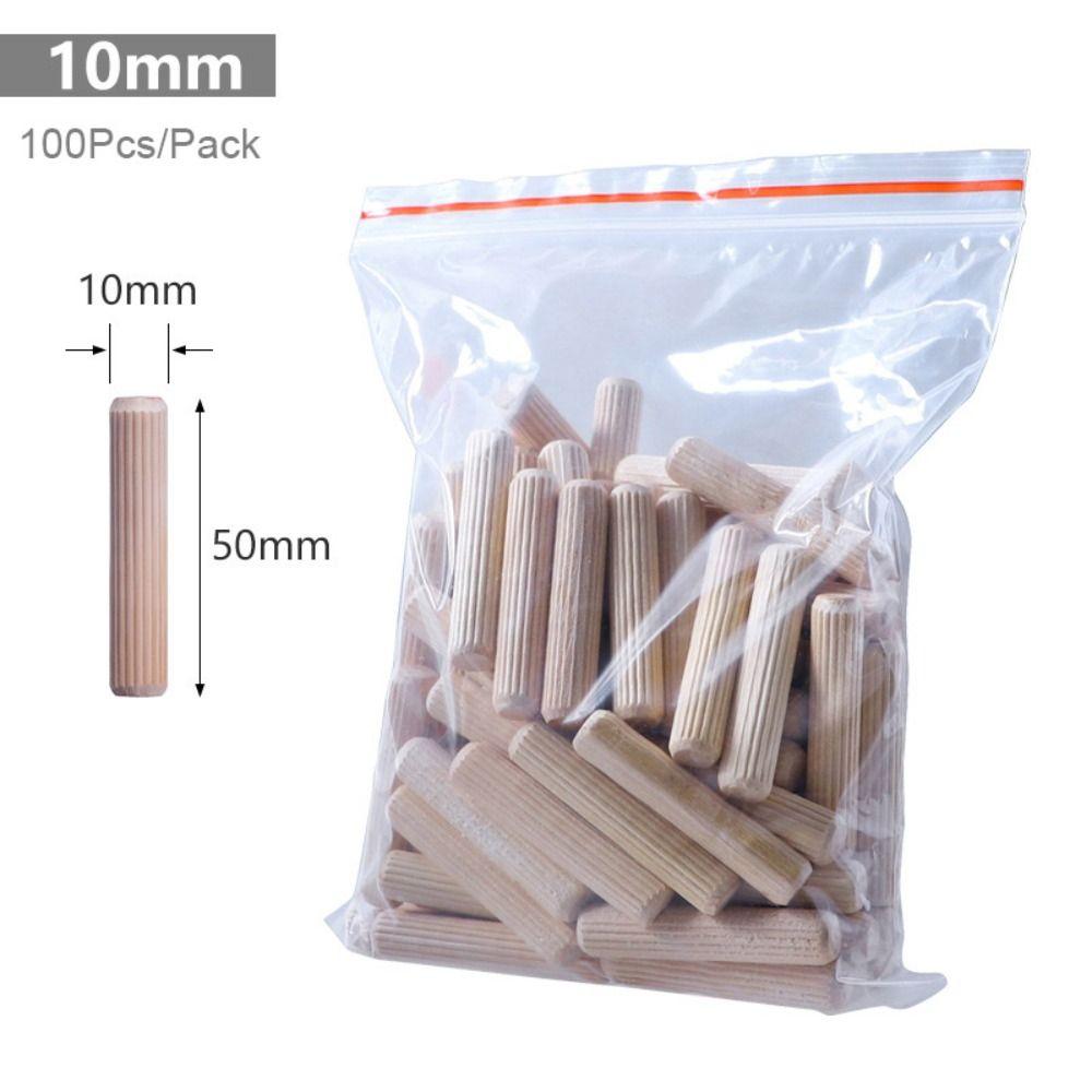 100шт резьба по дереву ящики кровати деревянные гвозди деревообработка с фаской круглые рифленые заглушки