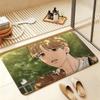 Manhwa Jinx J-Joo Jaekyung Kim Dan Soft Comfortable Short Plush Rug Carpet mat Anti‑Slip Floor Mat Machine Washable Home Decor