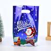 10/30pcs Christmas Gift Bags Cartoon Plastic Candy Cookie Packaging Bag Navidad Decoration for Home Kids New Year Gift