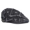 Women Denim Berets Hats Newsboy Caps Cotton 56-61cm Four Seasons Distressed Raw Edges Star Pattern Fashion Hat