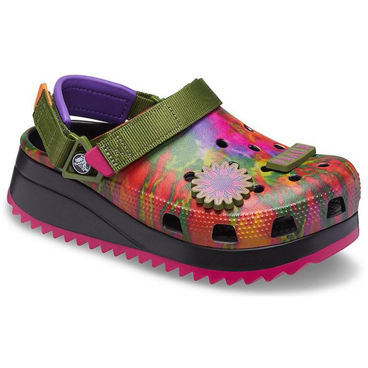 Crocs Классические походные ботинки Peace Out Green женские 207295-988