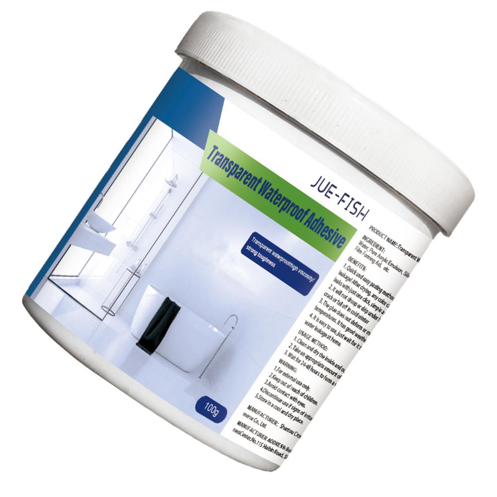 1-10 шт. супер сильный водостойкий герметик для покрытия, прозрачная невидимая паста, клей с кистью, клей для ремонта, дома, крыши, ванны