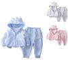 Kids Casual Long-Sleeve Set, Comfortable Daily Wear Outfits