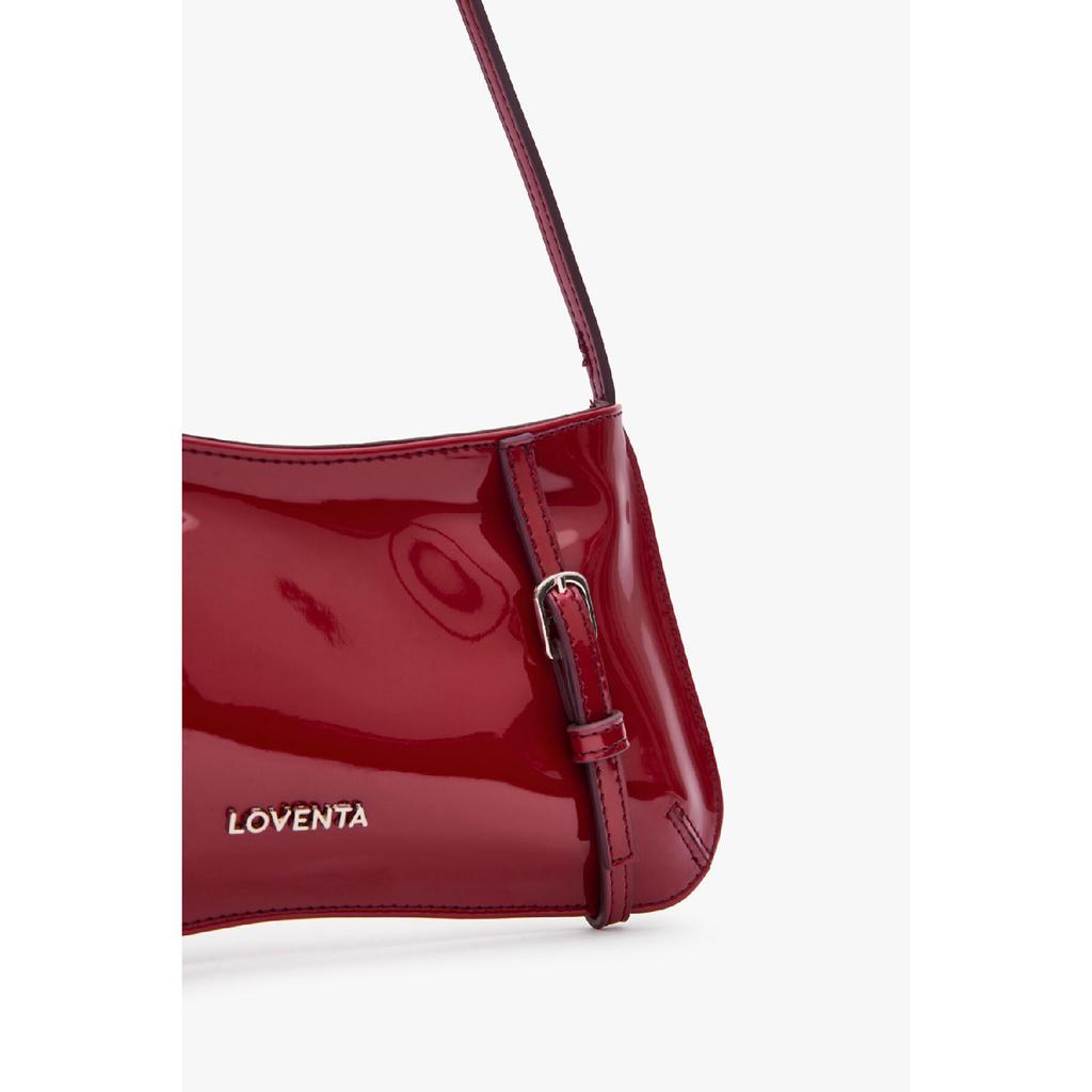 Сумка через плечо с поясом Темно-Бордовый Красный Eleanor