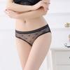 Sexy Net Yarn Panties Women Low Waist Transparent Briefs K142