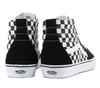 Vans SK8-HI Checkerboard - Men's Sneakers Shoes Black-White VN0A32QGHRK1 ORIGINAL
