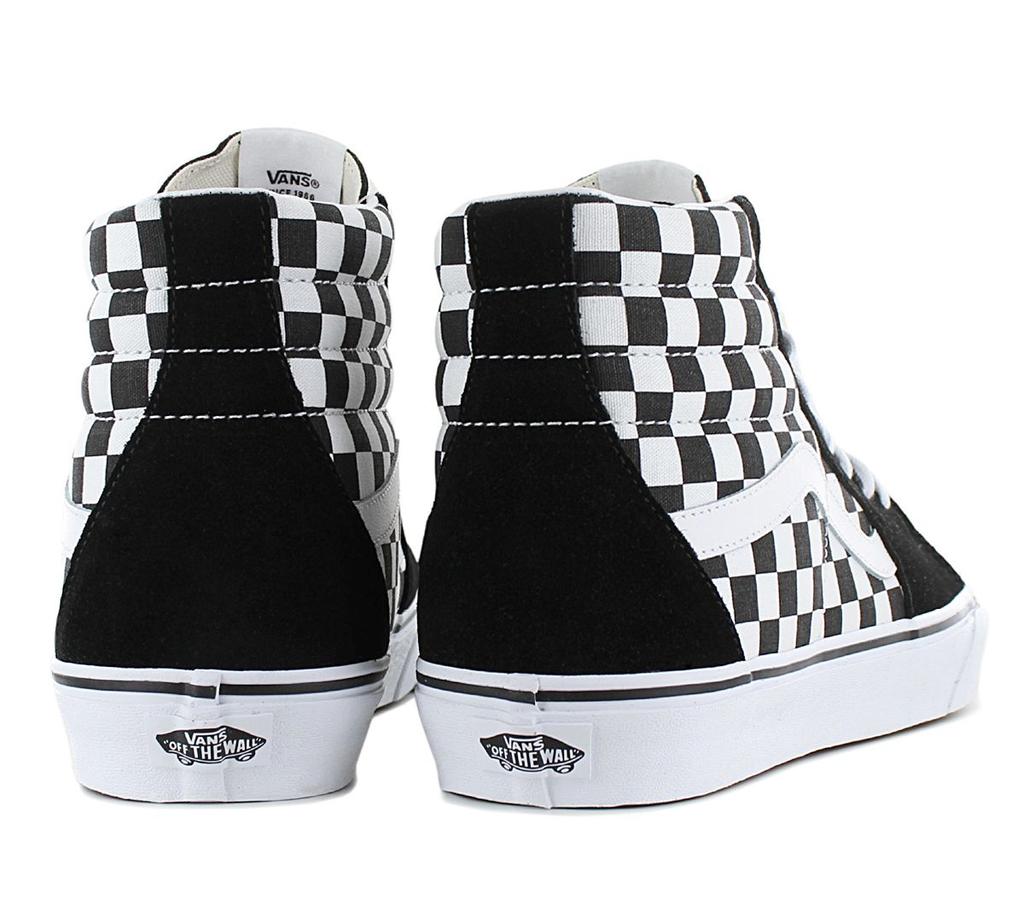 Vans SK8-HI Checkerboard - Men's Sneakers Shoes Black-White VN0A32QGHRK1 ORIGINAL