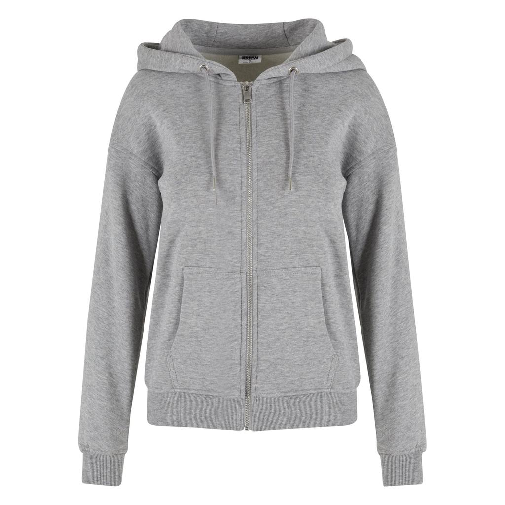 Urban Classics Womens/Ladies Full Zip Hoodie