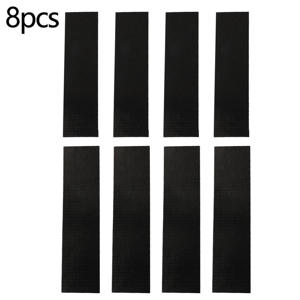 10*2.5cm Fireplace End Tape 8 Pcs Glass Fabric Insulation