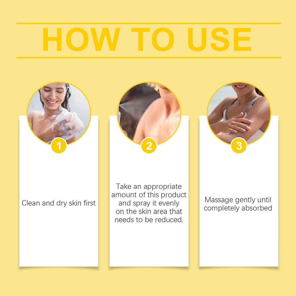 Effective Bee Shaping Slimming Spray Quickly Burns To Tighten The Skin, Slimming Body30ml