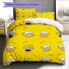 Homer Simpson Pattern Bedding Home Decoration Birthday Gift ( 1 duvet cover + 2 pillowcase, without core),fan merchandise.