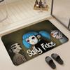 Персонажи Mystery Game Sally Face Коврик для пола Эко Фланелевый коврик для двери Нескользящий Без запаха Внутренний ковер для пола Мягкий короткий плюш Домашний коврик