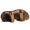 Genuine Leather Men's Sandals  Leisure Men Shoes High Quality Soft Casual Sandals for Men Beach Hiking Men's Shoes 2024