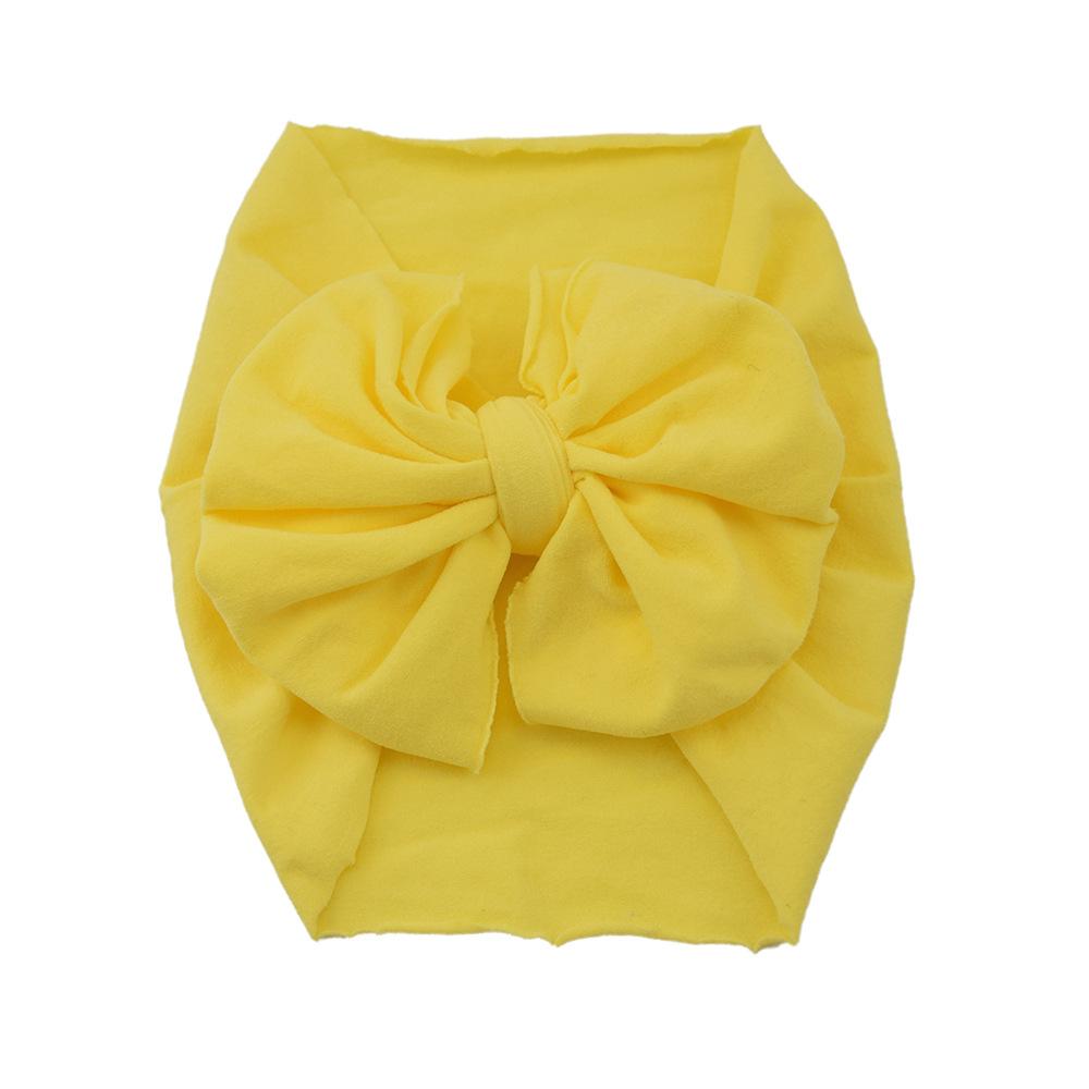 Детские аксессуары для волос, нейлоновая детская повязка на голову с большим бантом, супер мягкая широкая повязка на голову, детские чулки, повязка на голову