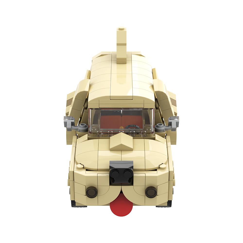 Gobricks MOC Машина из фильма «Тупой и еще тупее» Конструктор Кирпичики Игрушки Подарок